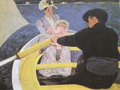 Mary Cassatt The Boating Party (mk09) Spain oil painting art